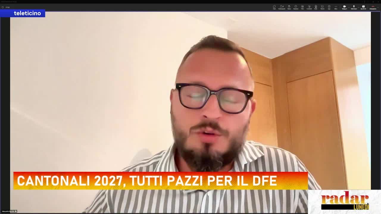 Radar del 1 giugno 2026 - CANTONALI 2027, TUTTI PAZZI PER IL DFE