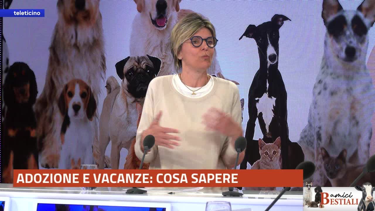 Amici Bestiali del 18 maggio 2026 - ADOZIONE E VACANZE: COSA SAPERE