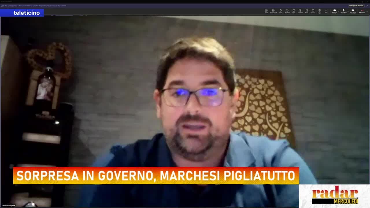 Radar del 7 ottobre 2026 - SORPRESA IN GOVERNO, MARCHESI PIGLIATUTTO