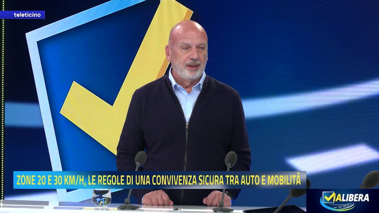 VIALIBERA del 25 marzo 2026 - ZONE 20 E 30KM/H, LE REGOLE DI UNA CONVIVENZA SICURA TRA AUTO E MOBILITÀ