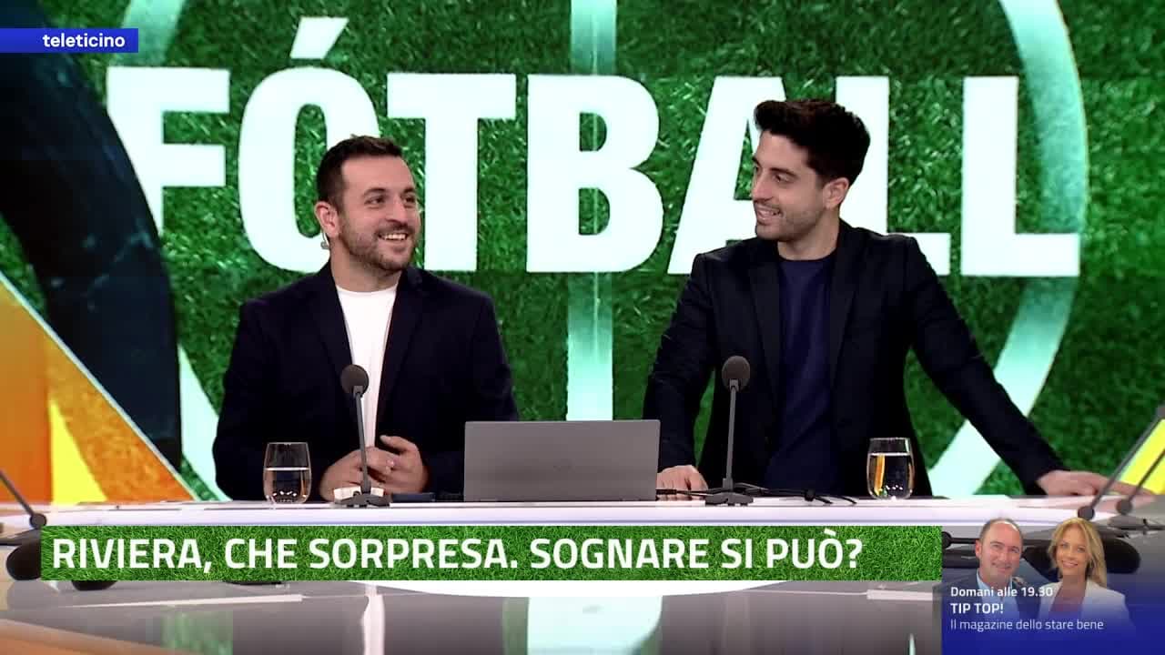 Fótball del 26 ottobre 2026 - RIVIERA, CHE SORPRESA. SOGNARE SI PUÒ?