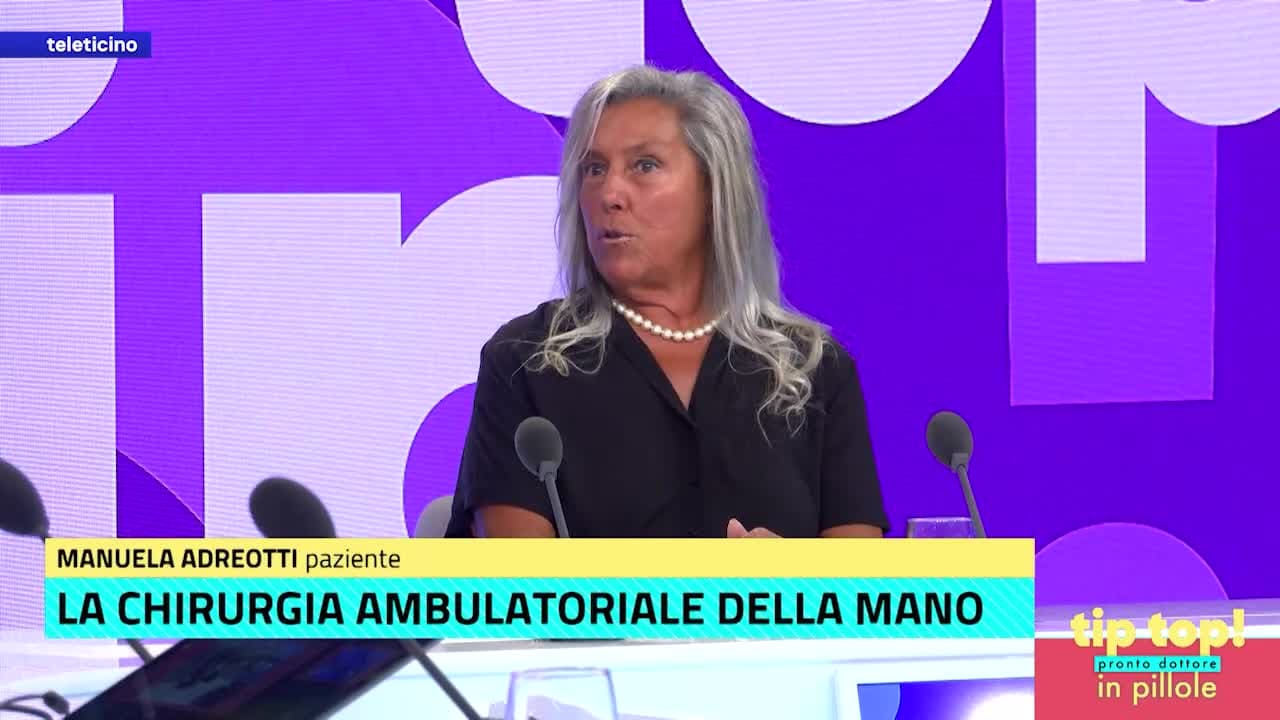 Tip Top Pronto Dottore in pillole del 30 settembre 2026 - CHIRURGIA DELLA MANO